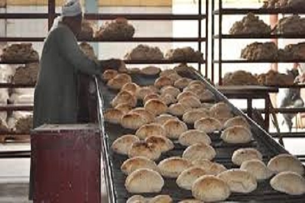 صورة وزير التموين :  صرف 3 أيام من حصص الدقيق لكل مخبز.. فيديو