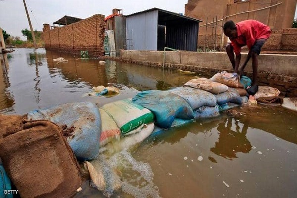 صورة فياضانات السودان : ارتفاع ضحايا السيول إلى 114 وفاة و54 إصابة